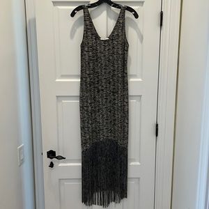 Zara fringe dress